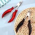 thumbnail image 3 of Cuticle Scissors Professional Pedicure Tools Stainless Steel Heavy Duty Thick Toenail Clippers for Home Use, 3 of 8