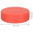 thumbnail image 3 of Ice Hockey Pucks 4Pcs Red PVC Anti Slip Texture Suitable for Beginners 7x2.8in, 3 of 8