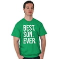 thumbnail image 3 of Best Son Ever Relatives Family Men's Graphic T Shirt Tees Brisco Brands S, 3 of 6