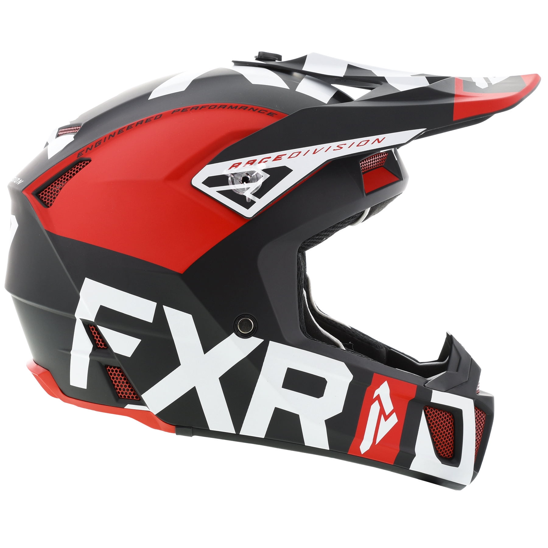 FXR Adult Red/Black/White Clutch Evo 
