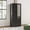 Black, variant on 65.3" Modern Armoire Wardrobe Closet with Mirror, 2-Door Tall Wardrobe Closet with Sliding Doors 2 Large Drawers Hanging Rod Anti-Tip Kit Freestanding Closets for Bedroom, Apartment, Cloak Room