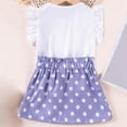 thumbnail image 5 of Bovxnpu Boys Girls Summer Outfits 2 Piece, Girls Cotton Ruffle Sleeve Top and Skirts Set Clothing Set, Children's Flying Sleeve Round Neck Elastic Waist Skirt Summer Casual Two Piece Set 1 Year, 5 of 8