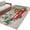 Mist Blue Deep Red Forest Green, variant on 2.7'x5' Area Rugs, Black Christmas Indoor Outdoor Area Rug for Living Room Bedroom, Red Truck Xmas Tree Snowflake Washable Bathroom Rugs Kitchen Floor Carpet Mats Home Decor Aesthetic