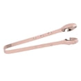 thumbnail image 4 of Food Tongs, Rust Proof Multipurpose Safe 304 Stainless Steel Ice Tongs 7.7 Inch Prevents Slipping Easy To Hold  For Sugar Cubes For Lemon Slices Copper Plated, 4 of 8