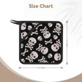 thumbnail image 3 of Xecao black white Skull bone for Silicone Trivet Mats - Heat Resistant Pot Holders, Multipurpose Non-Slip Hot Pads, 3 of 8