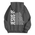 thumbnail image 3 of SIYUDAN Hoodies For Women Jesus Loves You Sweatshirt Graphic Hoodie Oversized Pullovers For Women Cute Winter Outfits For Women Workout Wear, 3 of 4