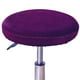 thumbnail image 4 of Funda para taburete de bar, tejido de lujo, antiarrugas, elástico, lavable y a prueba de polvo. Violeta, 4 of 9