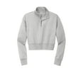 thumbnail image 3 of District Women's V.I.T. Fleece 1/2-Zip DT6111, 3 of 3