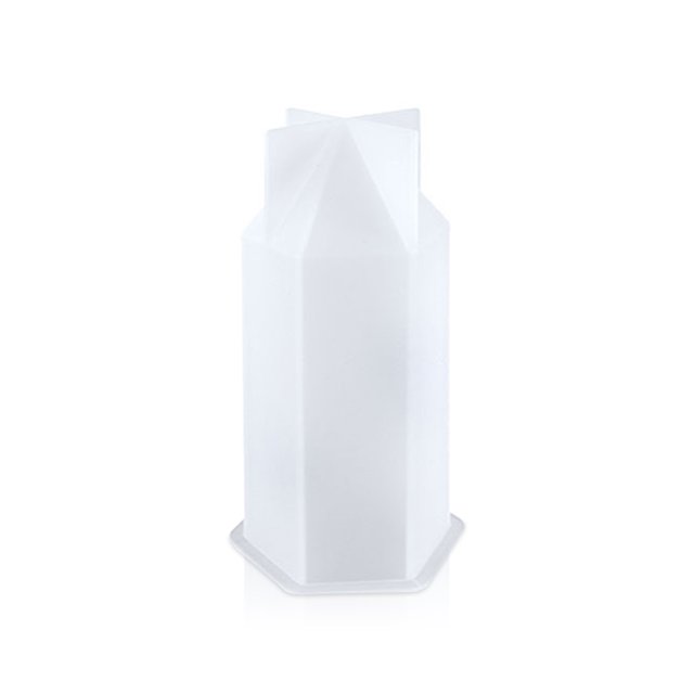 Moldes de vela Cera Molde de resina de epoxi de cera Molde antiadherente DIY Silicona Reutilizable Adornos de mesa Handcrafts Molding Maker Año Nuevo Pequeño Sweethay HA009809-01