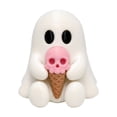 thumbnail image 3 of Halloween Ghost Decoration, Cute Sitting Ghost Figurine with Skull Ice Cream, Compact Size for Shelf, Desk, and Halloween Centerpieces(4pc), 3 of 5