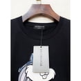 thumbnail image 2 of BALENC1AGA Men's Nuevo Conejo De Dibujos Animados Bordado Cuello Redondo Manga Corta T-shirt-4XL 亚洲 尺 码, 2 of 3