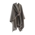 thumbnail image 6 of VICHVVY Women's Shawl tassel button Autumn and winter Fashion Soft Warm Long Large Scarves for Gifts For Ladies Gray, 6 of 6
