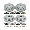 thumbnail image 3 of Power Stop Front and Rear Stock Replacement Brake Pad and Rotor Kit KOE4394 Fits 2000 Dodge Grand Caravan, 3 of 8