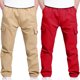 thumbnail image 1 of Cowsor 2PC Boys Cargo Sweatpants Casual Hiking Pants Joggers Athletic Trousers Cotton Loose Straight Pants for Men, 1 of 6
