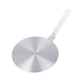 thumbnail image 4 of Stainless Steel Heat Diffuser Plate, Induction Adapter Plate for Gas Stove, Avoid Induction Cookware Heating  with Handle for Kitchen Cookware, 4 of 7