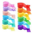 thumbnail image 2 of 12x Serpentinas De Papel Crepé DIY Suministros Para Niños Adorno Para Fondo De Fiesta Sunnimix Serpentinas de papel crepé, 2 of 7