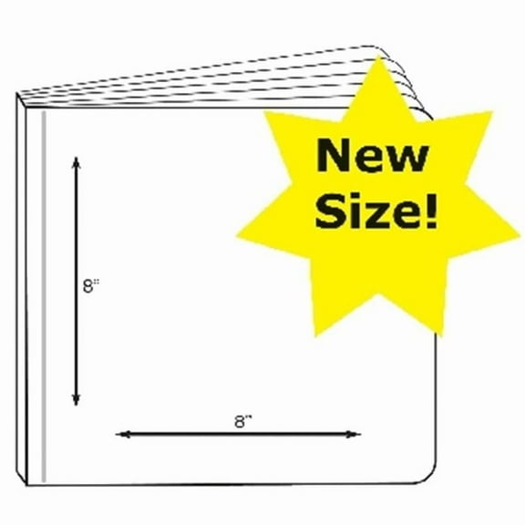 Bare Books 3604B Chunky Bare Books - 8 X 8 In.