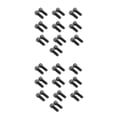 thumbnail image 2 of kurtrusly 20 Pcs Vis Hexagonale en Alliage Tête de Cylindre Vis Lisses Boulons Écrou Fixation Entretien Réparation Mécanique M8x10 2Ensemble, 2 of 6