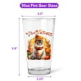 thumbnail image 5 of Happy Thanksgiving Ragdoll Give Thanks Fall Beanie Scarf Welcome 16oz Pint Beer Glass Mug Cat Lover Kitten Owner Gifts Idea Beer Glasses Cup - 00020, 5 of 5
