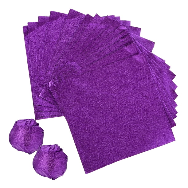100 unidades de papel de aluminio para envoltorios de caramelos, chocolates y dulces, accesorios para envolver chocolate y dulces