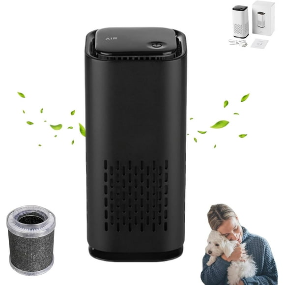 Purificador de aire para mascotas Puppymothers, purificador de aire para mascotas, purificador de aire para mascotas Pawtins, purificador de aire con filtro lavable, mini purificadores de aire portáti