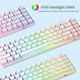 thumbnail image 5 of Teclado mecánico para juegos MageGee Portable con interruptor rojo 60% RGB, 5 of 8