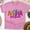 Azalea, variant on Aloha 2nd Grade Shirt – Summer Back to School Teacher Tee, CarolinaBlue, Size M