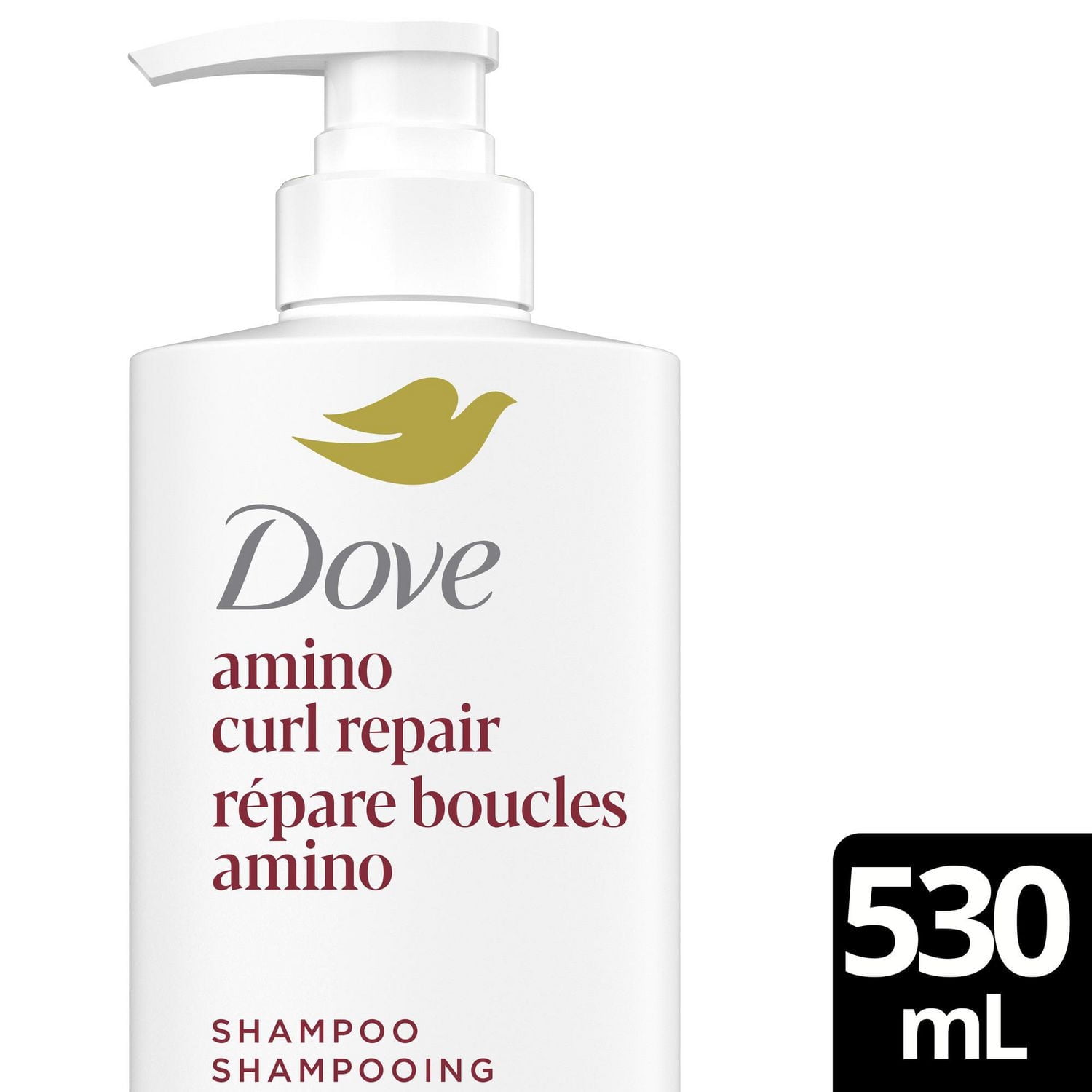 Dove Shampoo for Curly, Coily Hair Amino Curl with Bio-Protein Care Technology + Jojoba Oil
