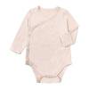 thumbnail image 1 of Summer Bodysuits For Boys Unisex Long Sleeved Solid Color Onesie Jumpsuits Pink Babys Clothes, 1 of 7