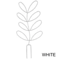 thumbnail image 1 of Creative Potted Ornament Home Decoration Plant Trellis Garden Arrangement Leaf Shape Bracket Vine Climbing Support, 1 of 7