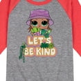 thumbnail image 3 of LOL Surprise! - Let's Be Kind Plants - Toddler And Youth Raglan Graphic T-Shirt, 3 of 6