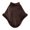 Coffee, variant on Women's Velvet Solid Textured Faux Fur Trim Cape Short Winter Pullover Shawl Outerwear with Fuzzy Collar for Casual Lounge Daily Wear