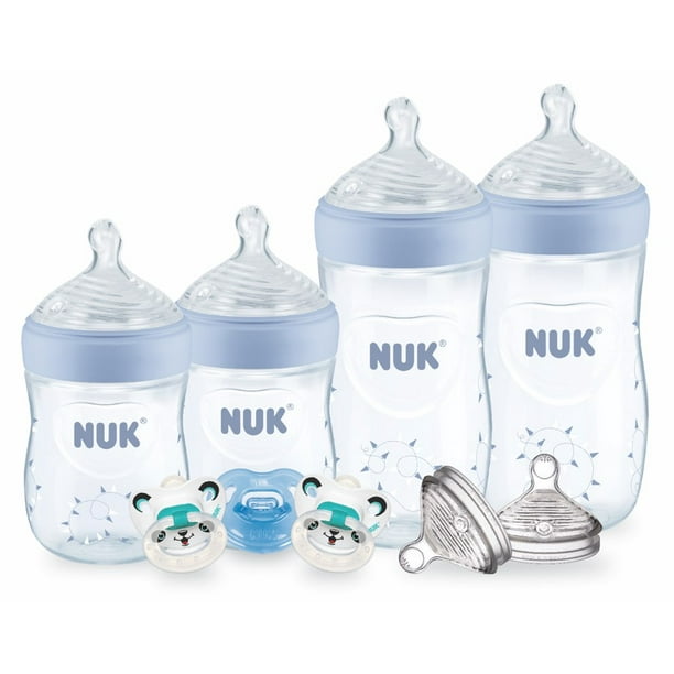 NUK Simply Natural Newborn Gift Set with Designs (Boy) - Walmart.com ...