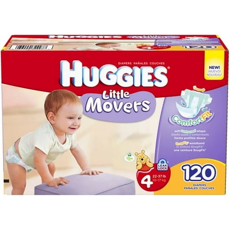 HUGGIES - Little Movers Diapers (Choose Your Size)