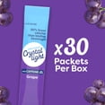 thumbnail image 6 of Crystal Light Drink Mix with Caffeine, 30 Packets, for Convenient On-the-Go Flavorful Hydration, Grape Natural Flavor with Other Natural Flavor, Zero Sugar, 3.35 oz, 6 of 17