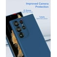 thumbnail image 4 of Case for Samsung Galaxy S23 Ultra 6.8 Inch, Thin TPU with Camera Protection Soft Interior Slim Phone Case for Galaxy S23 Ultra 2023 - Blue, 4 of 13