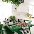 thumbnail image 5 of St. Patricks Day Table Runner Waterproof Rectangle Lucky Charm Table Cover White Black Stripes Coffee Kitchen Dining Table Decoration for Home Party Restaurant Supplies, 13 x 72 Inch, 5 of 6