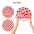 thumbnail image 4 of Canada Maple Leaf Pattern Sleep Cap Satin Bonnet Sleeping Hat Soft Elastic Night Hair Cover For Women, 4 of 8