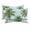 Blue, Green, White, variant on Seaside Green Palm Trees Outdoor Pillows for Chaise Lounge Chair Waterproof Lumbar Pillows with Insert&Adjustable Strap Beach Headrest Pillow Tropical Summer Botanical Rustic Pool Pillow 11"x16"