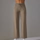 thumbnail image 3 of Gibobby Leggings yoga mujer Pantalones de yoga para mujer, transpirables, de cintura alta, elásticos, sueltos, informales, con bolsillo, pierna anch(Café,XL), 3 of 5