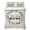 LightGrey Black Wheat, variant on Twin Quilt Set 68''x86'', Home Sweet Lightweight Summer Bedspread Coverlet Set with 2 Pillow Shams, Wreath Botanical Farmhouse Plants Beige Breathable All Season Quilt Bedding for Dorm/Bedroom