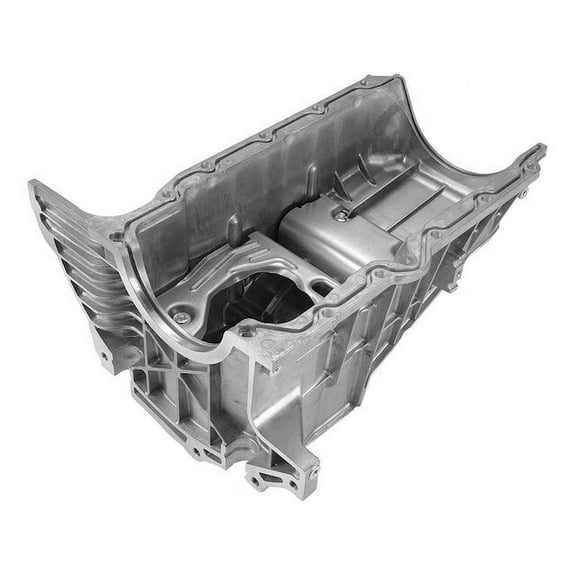 Oil Pan - Compatible with 2007 - 2013 Chevy Silverado 1500 WT 4.3L V6 LU3 VIN X 2008 2009 2010 2011 2012