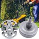 thumbnail image 3 of Kit de campana de embrague y embrague para series Stihl FS38 FS40 FFS50 FS55 y más, plateado, 6,7*6,3, 6,1*1,3, 3 of 5
