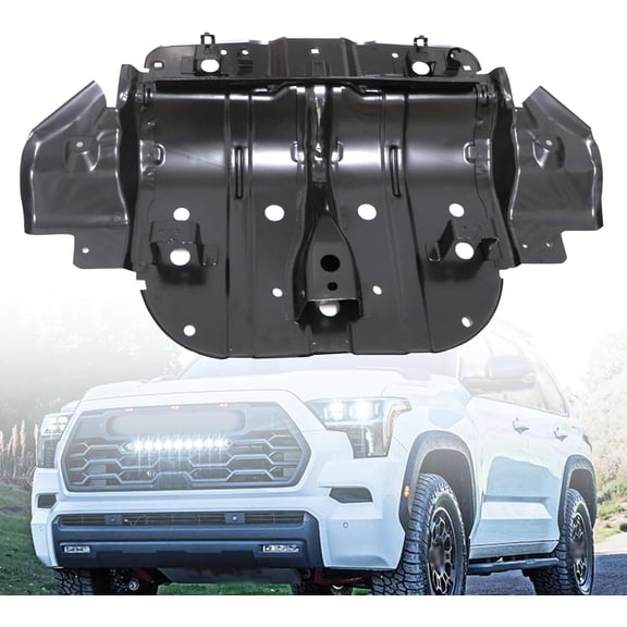 FENGXIH Engine skid plate Fit for Toyota Sequoia Tundra 2007-2022 - OE Replacement 51410-0C010