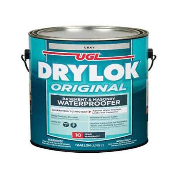 Drylok DRYLOK Gray Latex Based Masonry Low Odor Tintable Waterproof