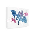 thumbnail image 2 of Trademark Fine Art 'Indigo And Magenta Splash II' Canvas Art by Jennifer Goldberger, 2 of 3