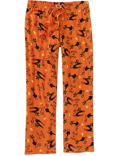ONLINE - Women's Halloween Fleece Pants - Walmart.com - Walmart.com