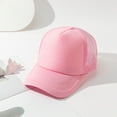 thumbnail image 4 of FADAACAI Baseball Cap Fashion Women Men Sport Gradient Breathable Beach Cap Hip Hop Hat Sun Hat Men's Hats & Caps Baseball Hat Pink One Size Clearance！, 4 of 7