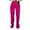 Hot Pink, variant on Timegrad Pants for Women High Waist Straight Leg Solid Color Cargo Pants Fall Causal Trousers with Pockets