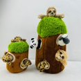 thumbnail image 4 of Internet Celebrity Puppy Dog Interactive Squeaking Doll Pet Cat Dog Voice Toy Tree Hole Plush Toy DMH, 4 of 7